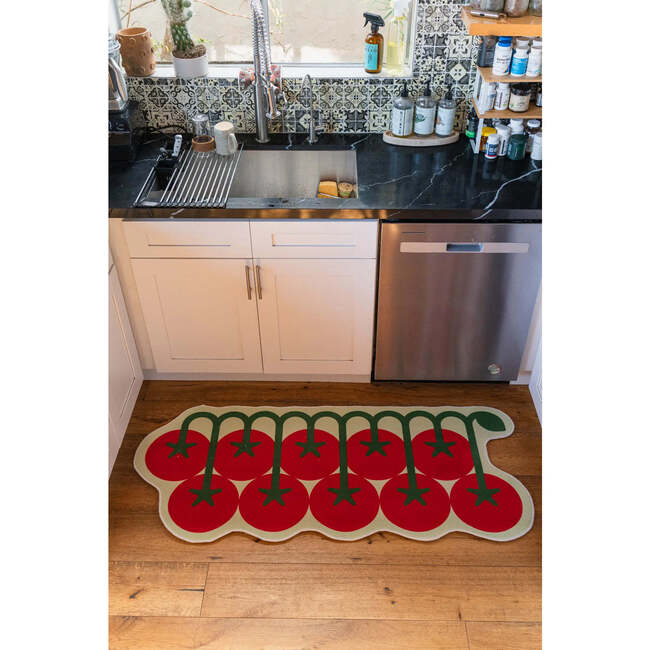 Irregular Tomatoe Runner Rug (2 x 5 ft) - Rugs - 4