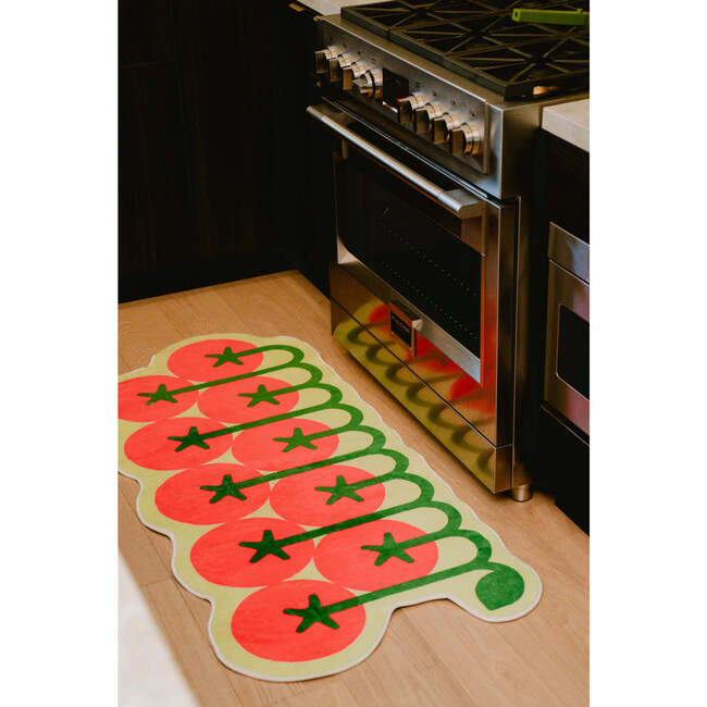 Irregular Tomatoe Runner Rug (2 x 5 ft) - Rugs - 7