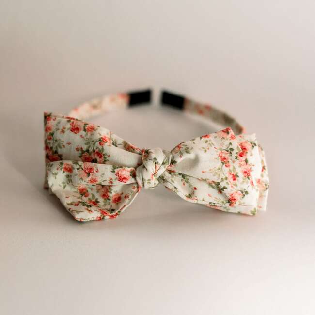 Three Little Bows Headband, Églantine