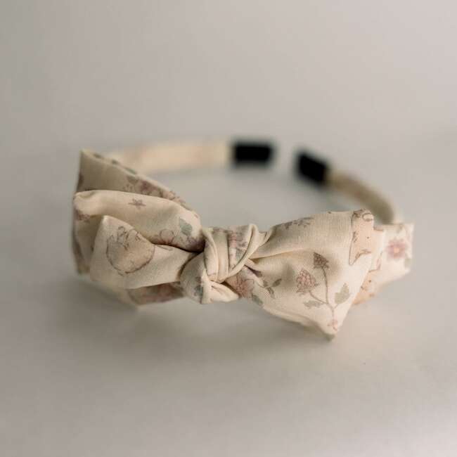 Three Little Bows Headband, Pré aux lapins