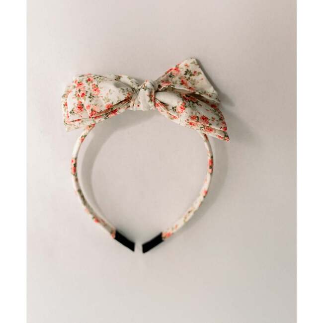 Three Little Bows Headband, Églantine - Headbands - 3