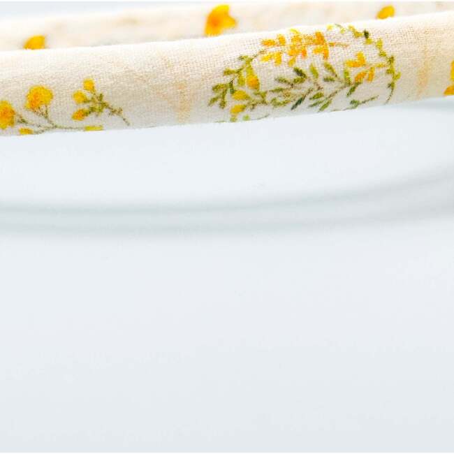 Three Little Bows Headband, Sonny Blossom Golden Blossom - Headbands - 5
