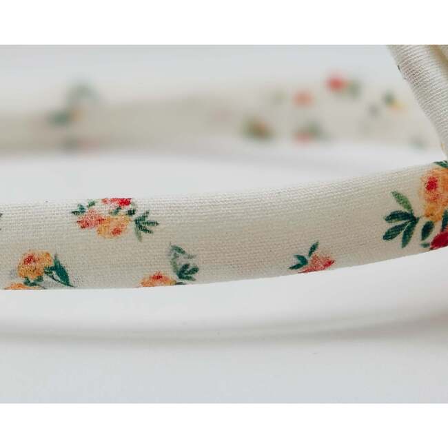 Three Little Bows Headband, Heirloom Blooms - Headbands - 5