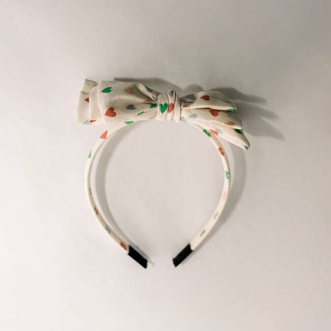 Three Little Bows Headband, Love in Bloom - Headbands - 4