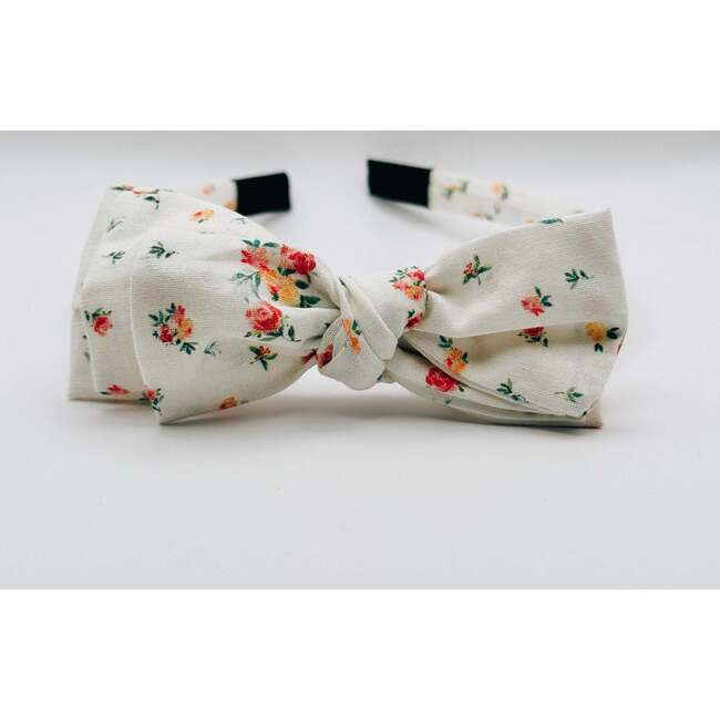 Three Little Bows Headband, Heirloom Blooms - Headbands - 7