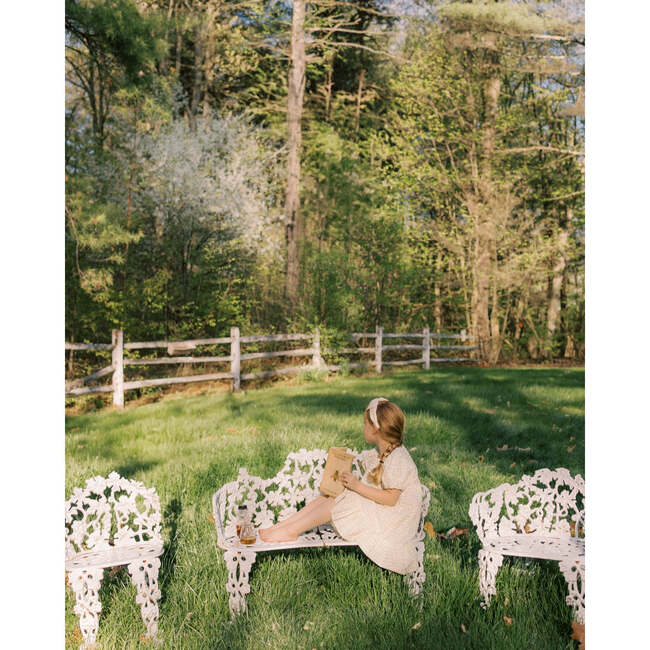 The Weekend Dress, Blush Vine Stripe - Dresses - 5