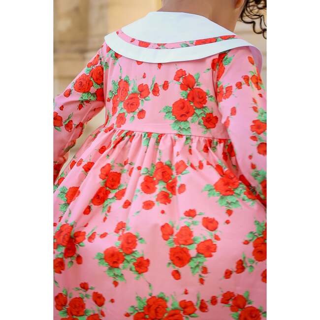 The Garden Dress, Vintage Rose - Dresses - 4