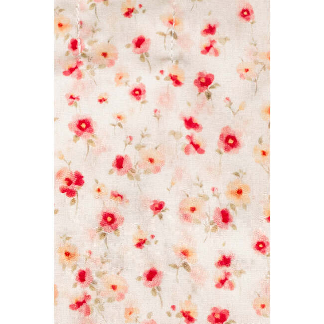 Sunset Petal Timeless Floral Ruffle Zipper Pouch - Bags - 4