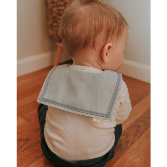 Sailor Style Bib, Navy Blue - Other Accessories - 3