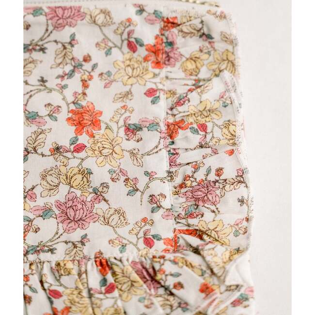 Midsummer Vine Timeless Floral Ruffle Zipper Pouch - Bags - 4