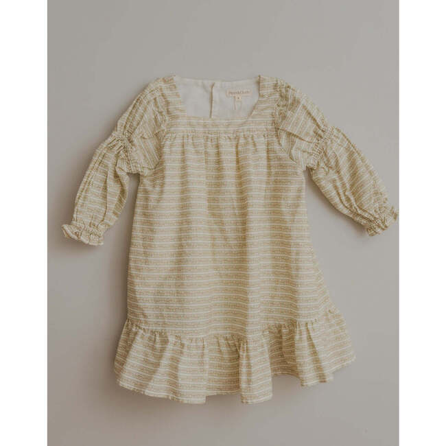 Fiona Dress, Blush Vine Stripe