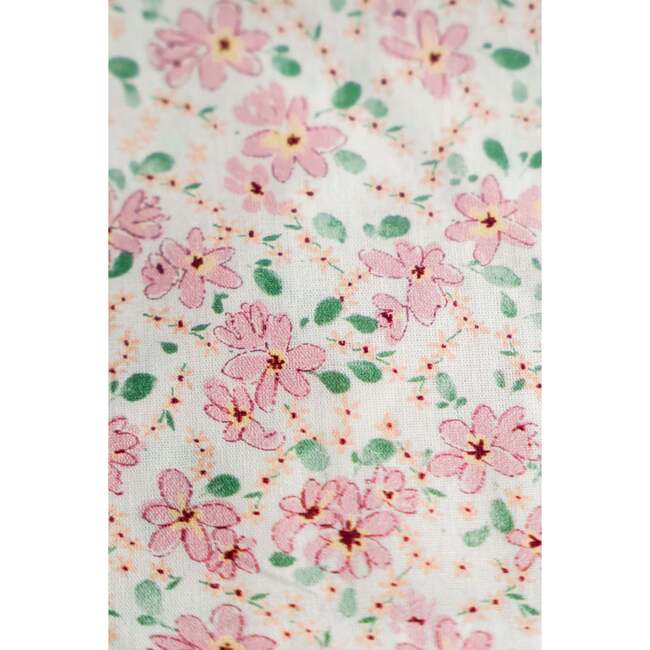 Peach Blossom Timeless Floral Ruffle Zipper Pouch - Bags - 4