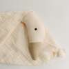 Goose Lovey Security Blanket, Organic Cotton Vanilla Cream - Plush - 4