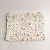 Clementine Bloom Timeless Floral Ruffle Zipper Pouch - Bags - 1 - thumbnail