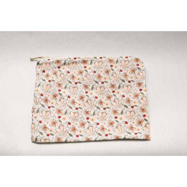 Primrose Garden Timeless Floral Ruffle Zipper - Bags - 4