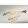 Goose Lovey Security Blanket, Organic Cotton Vanilla Cream - Plush - 7