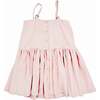 Hikari Pintuck Dress, Pink Soft - Dresses - 3