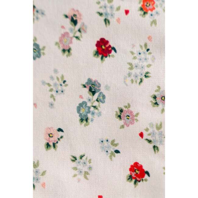 Petite Bouquet Timeless Floral Ruffle Zipper Pouch - Bags - 5