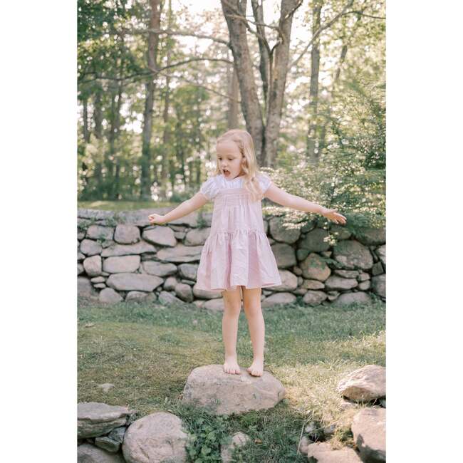 Hikari Pintuck Dress, Marigold Dawn