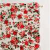 Crimson Rose Timeless Floral Ruffle Zipper Pouch - Bags - 3