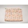 Coral Petal Blooms Timeless Floral Ruffle Zipper Pouch - Bags - 4