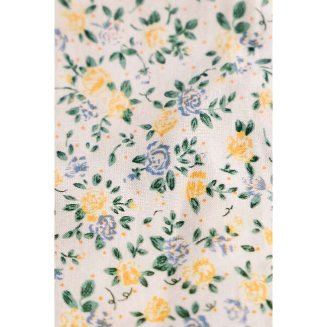 Buttercup Bloom Timeless Floral Ruffle Zipper Pouch - Bags - 5