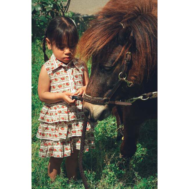 Antoinette Dress, Crimson Harvest - Dresses - 3