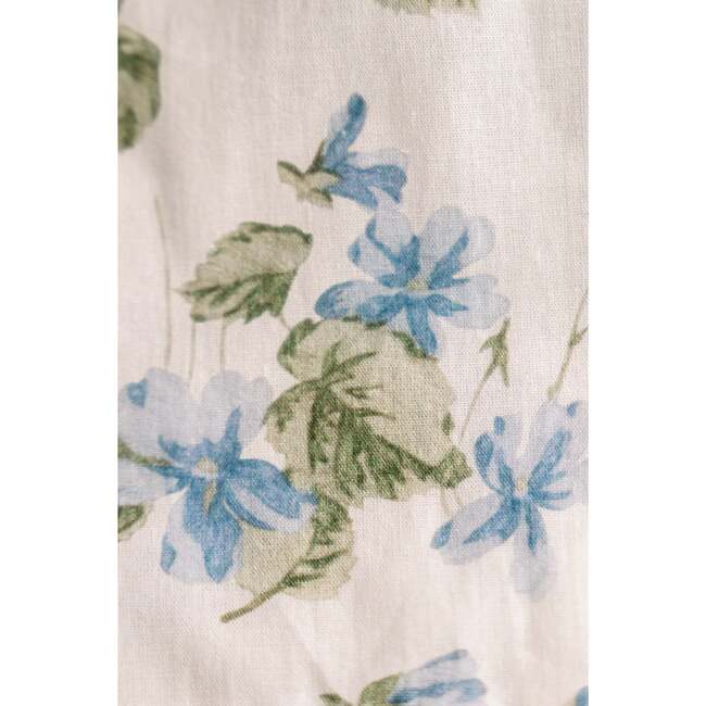 Cornflower Lane Timeless Floral Ruffle Zipper Pouch - Bags - 5