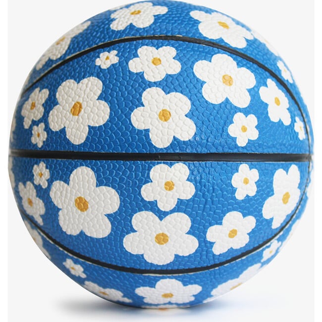 Mini Blue Flower Basketball
