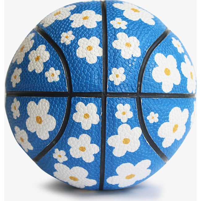 Mini Blue Flower Basketball - Basketball - 3
