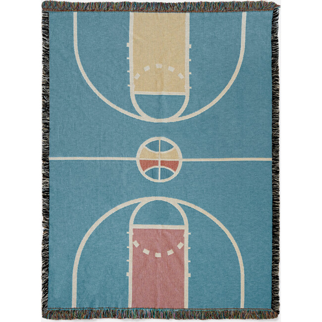 Local Hoops Basketball Court Blanket