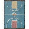 Local Hoops Basketball Court Blanket - Blankets - 1 - thumbnail