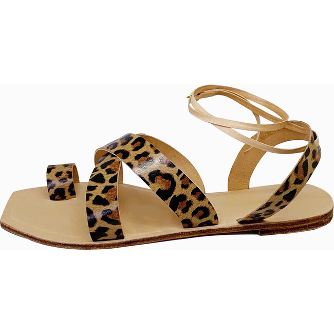 Women's Story Sandal, Leopard