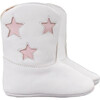 Spark Boots, White & Pink/White Stars - Boots - 1 - thumbnail