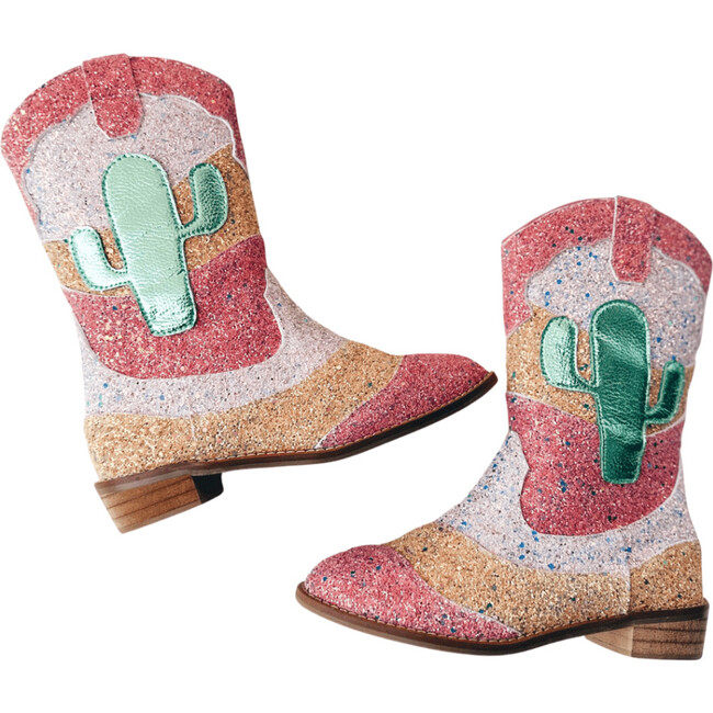 Cowgirl Cactus Cooler Boots, Cactus Cooler
