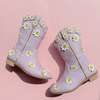 Cowgirl Lilac Oopsie Daisy Boots, Lilac - Boots - 2 - thumbnail