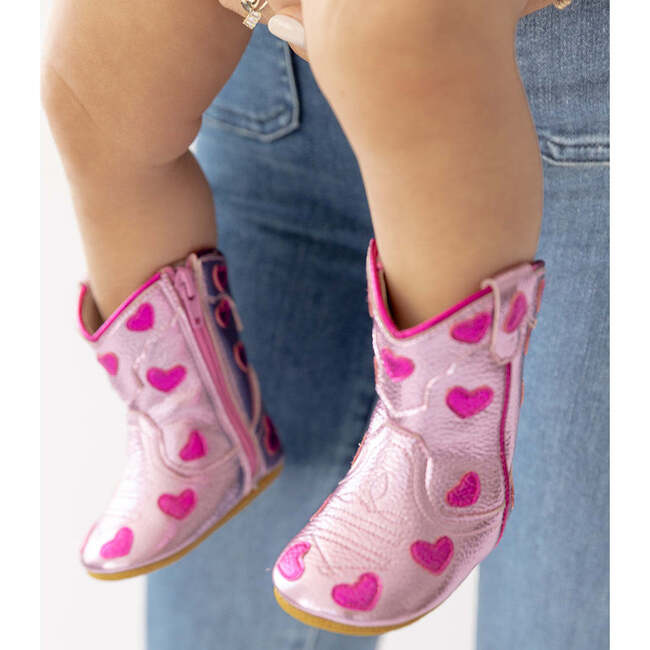 Cowgirl Lovestruck Baby Bootie, Lovestruck - Booties - 3