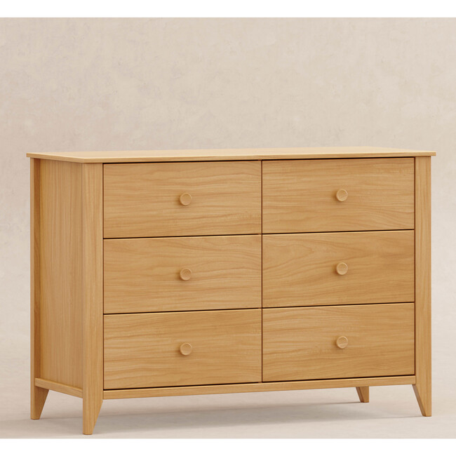 Sprout 6-Drawer Double Dresser, Honey