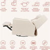 Kiwi Deluxe Power Glider Recliner, Almond Teddy Loop - Glider - 4 - thumbnail