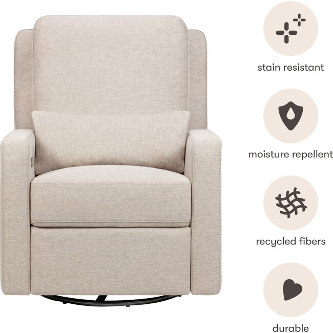 Sigi Glider Recliner, Performance Beach Eco-Weave - Glider - 4