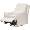 Sigi Glider Recliner, Performance Cream Eco-Weave - Glider - 4