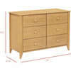 Sprout 6-Drawer Double Dresser, Honey - Dressers - 5
