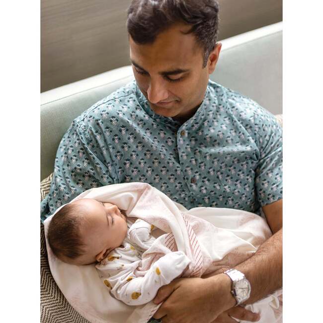 Block Printed Shirt for Men, Udaipur - Polo Shirts - 3