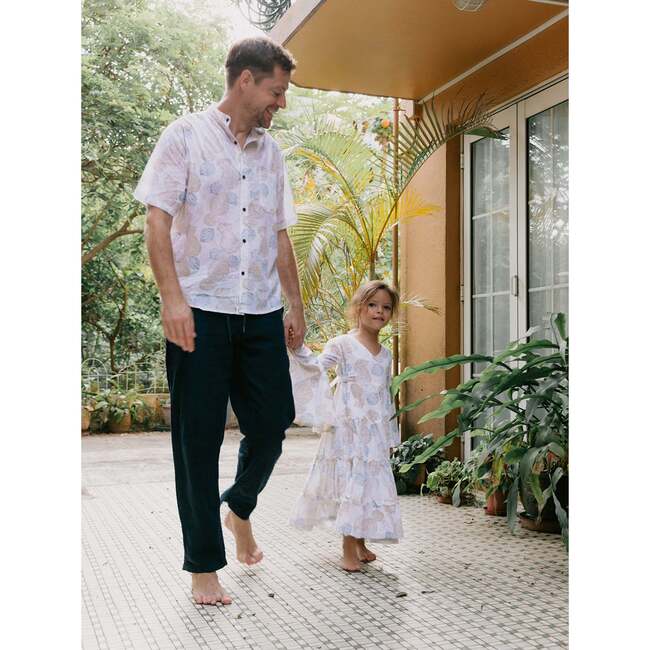 Block Printed Shirt for Men, Marylebone - Polo Shirts - 5