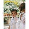 Block Printed Shirt for Boys, Marylebone - Polo Shirts - 2