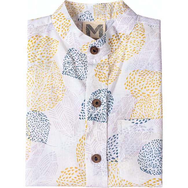 Block Printed Shirt for Boys, Udaipur - T-Shirts - 6