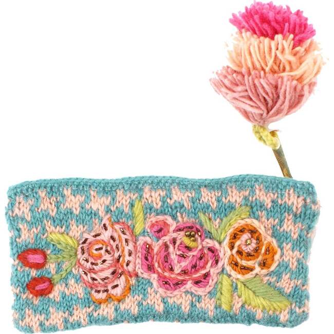 Women's Fiona Pouch, Turquoise - Bags - 1