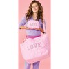 Love Heart Puffy Weekender Bag - Bags - 3 - thumbnail