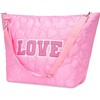 Love Heart Puffy Weekender Bag - Bags - 5 - thumbnail