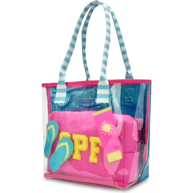 Pool Party Clear Tote 2-Piece Set - Bags - 4